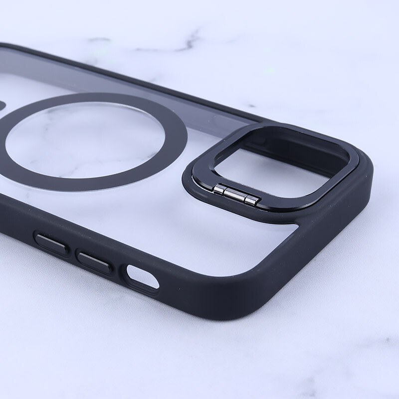 قاب PC مگ سیف Bracket آیفون iPhone 11 Pro استندشو با محافظ لنز رینگی - 6