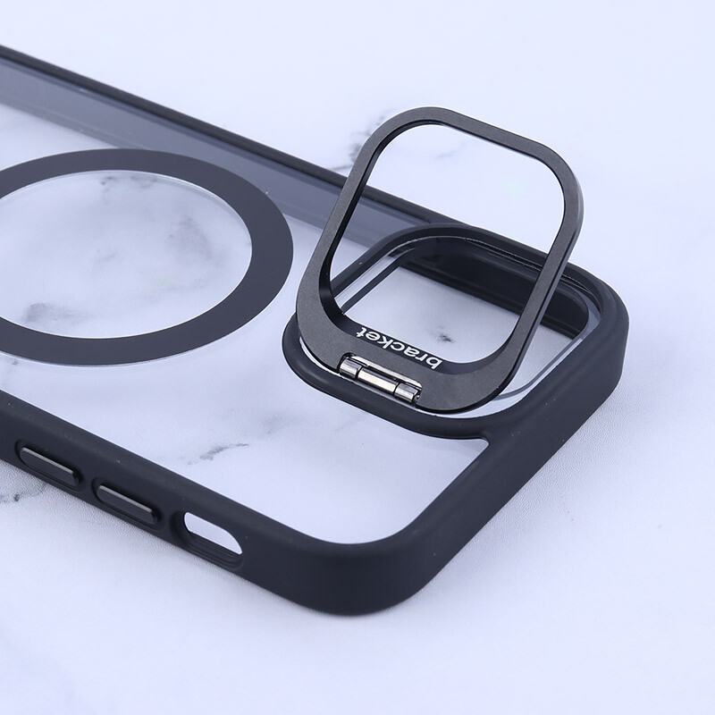 قاب PC مگ سیف Bracket آیفون iPhone 11 Pro استندشو با محافظ لنز رینگی - 7