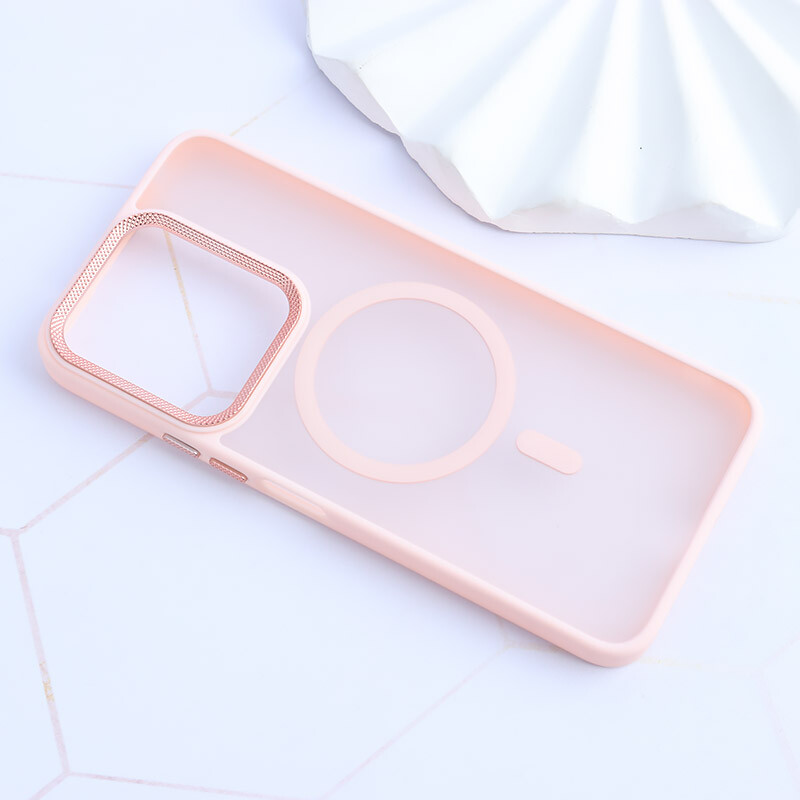 قاب PC مگ سیف شیائومی Redmi 13 4G / Redmi 13 5G پشت مات محافظ لنز متال - 4