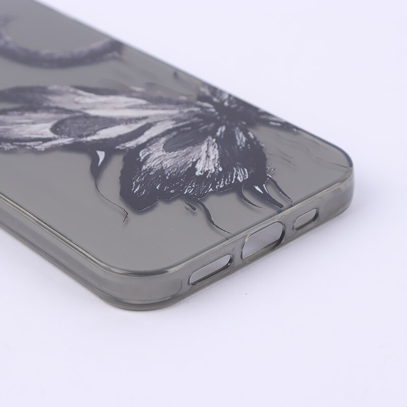 قاب PC More آیفون iPhone 12 / 12 Pro طرح ماه و پروانه - 6