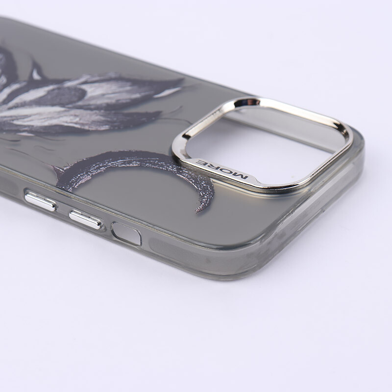 قاب PC More آیفون iPhone 13 Pro طرح ماه و پروانه - 5
