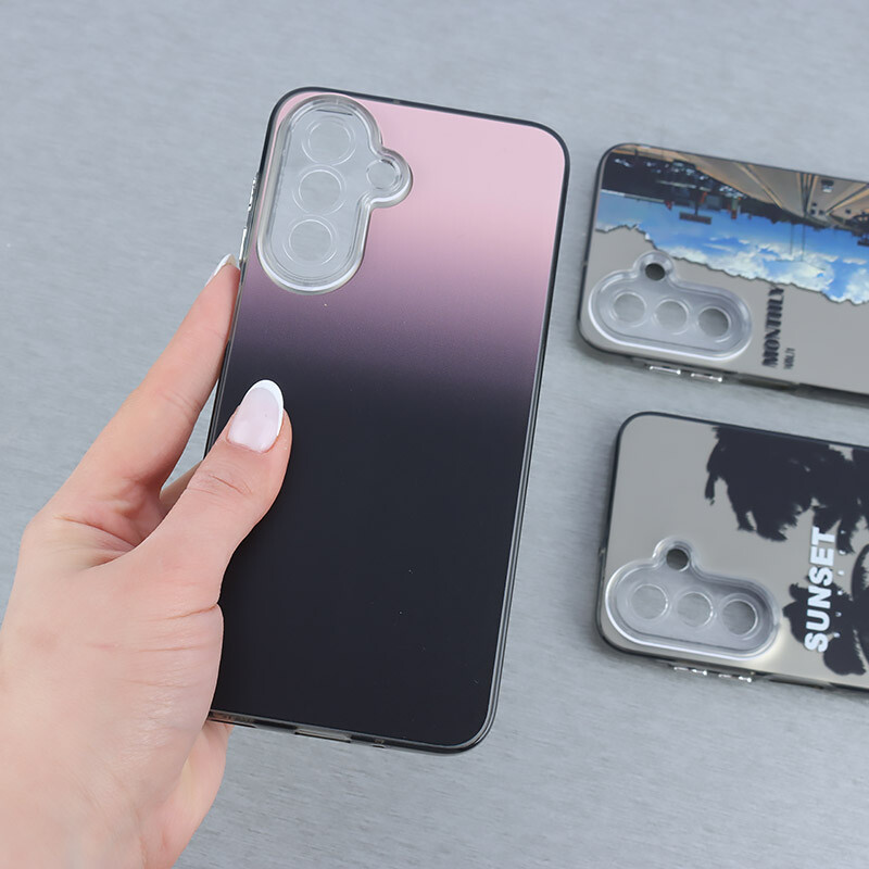 قاب PC سامسونگ Galaxy A17 4G / A17 5G طرح دار محافظ لنزدار - 2