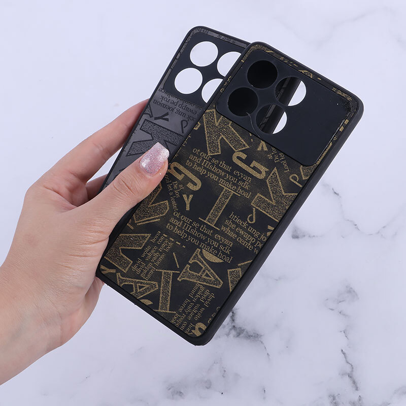 قاب PC شیائومی Poco X6 Pro طرح لاتین محافظ لنزدار - 4