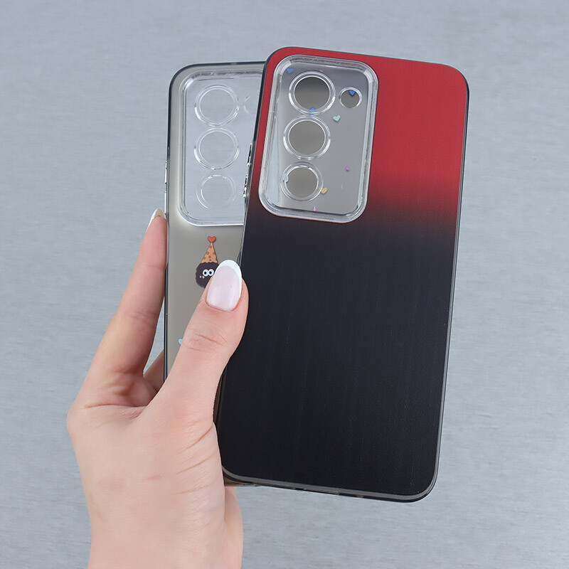 قاب PC شیائومی Redmi 15 طرح دار محافظ لنزدار - 3