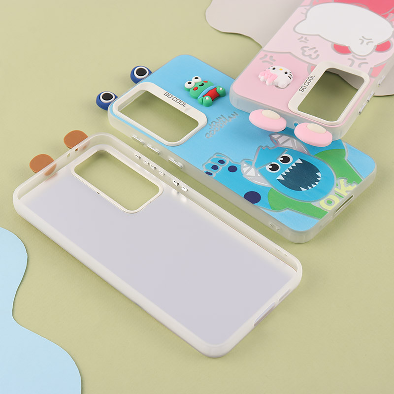 قاب PC So Cool سامسونگ Galaxy S24 FE عروسکی گوش دار - 3
