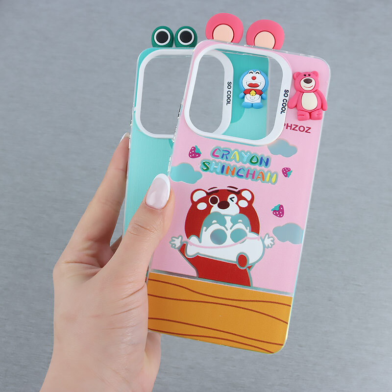 قاب PC So Cool شیائومی Redmi Note 14 عروسکی گوش دار - 3