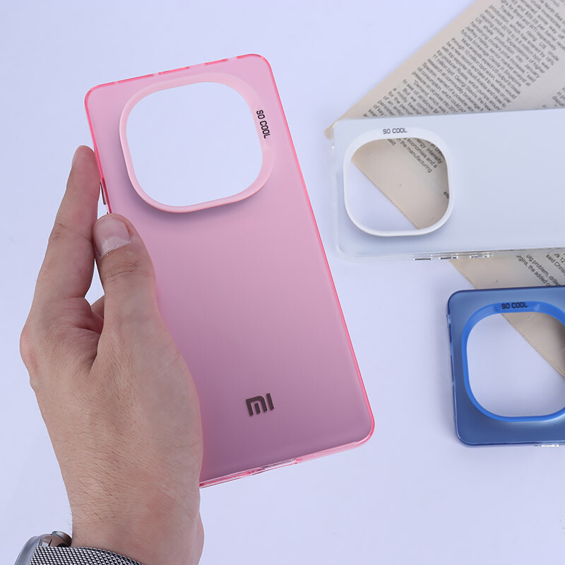 قاب PC So Cool شیائومی Redmi Note 14 Pro 4G پشت مات لوگودار - 2