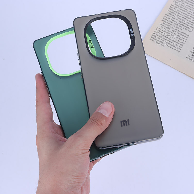 قاب PC So Cool شیائومی Redmi Note 14 Pro 4G پشت مات لوگودار - 4
