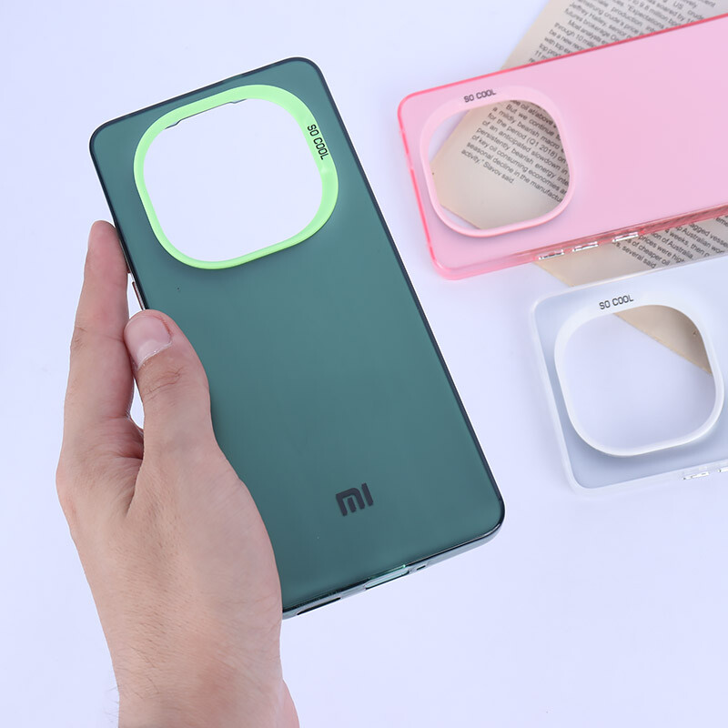 قاب PC So Cool شیائومی Redmi Note 14 Pro Plus 5G پشت مات لوگودار - 2