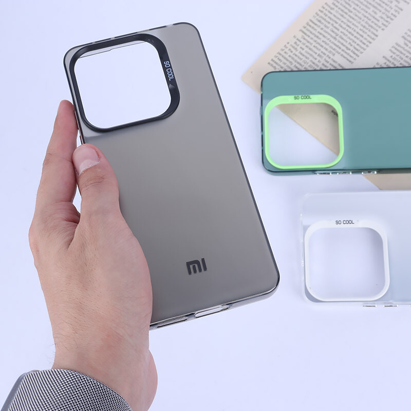 قاب PC So Cool شیائومی Redmi Note 14 پشت مات لوگودار - 2