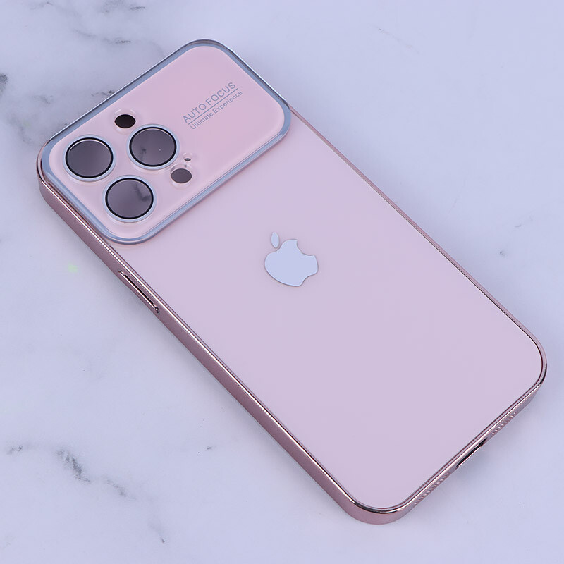 قاب پشت گلسی لیزری AG-GLASS آیفون iPhone 15 Pro Max محافظ لنزدار شیشه ای - 4