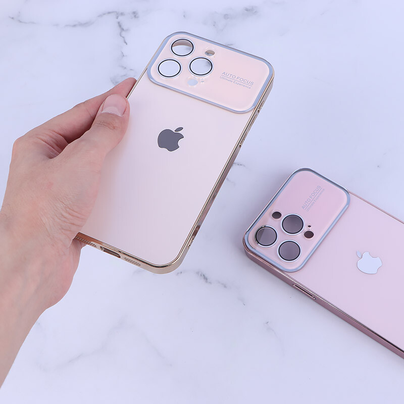 قاب پشت گلسی لیزری AG-GLASS آیفون iPhone 15 Pro Max محافظ لنزدار شیشه ای - 7