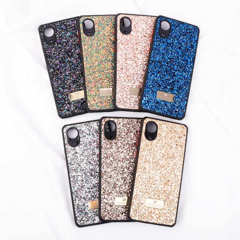قاب شاینی Swarovski سامسونگ Galaxy A03 Core محافظ لنزدار - 3