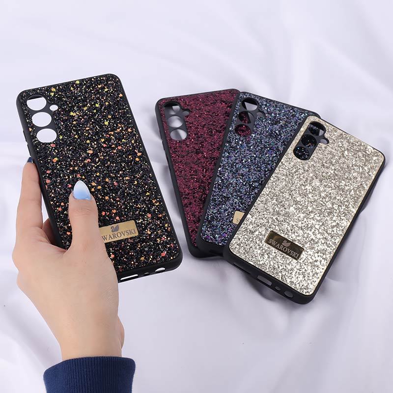قاب شاینی Swarovski سامسونگ Galaxy A05s محافظ لنزدار - 2