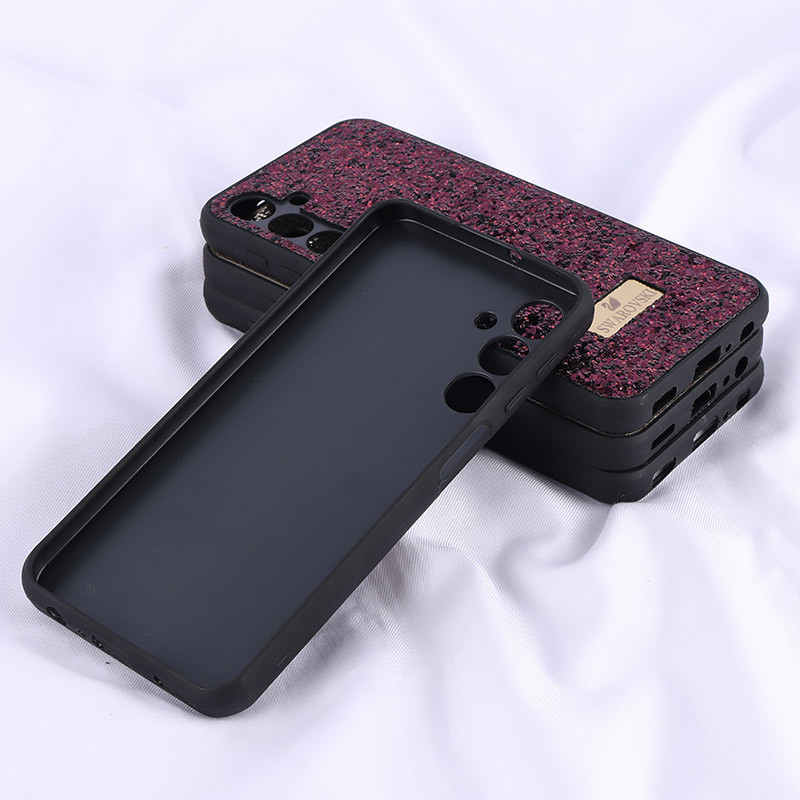 قاب شاینی Swarovski سامسونگ Galaxy A25 محافظ لنزدار - 3