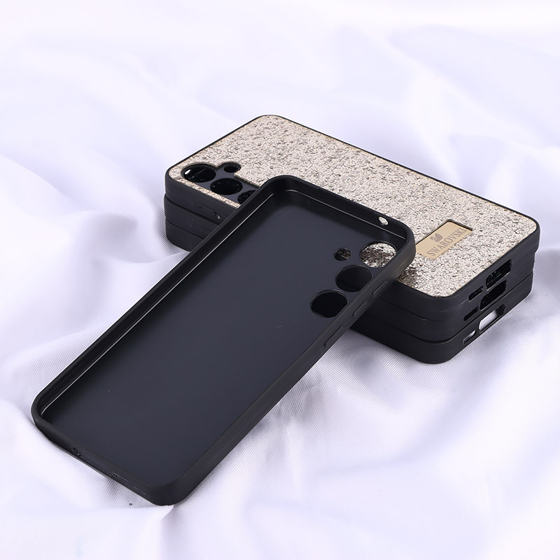 قاب شاینی Swarovski سامسونگ Galaxy A55 محافظ لنزدار - 3