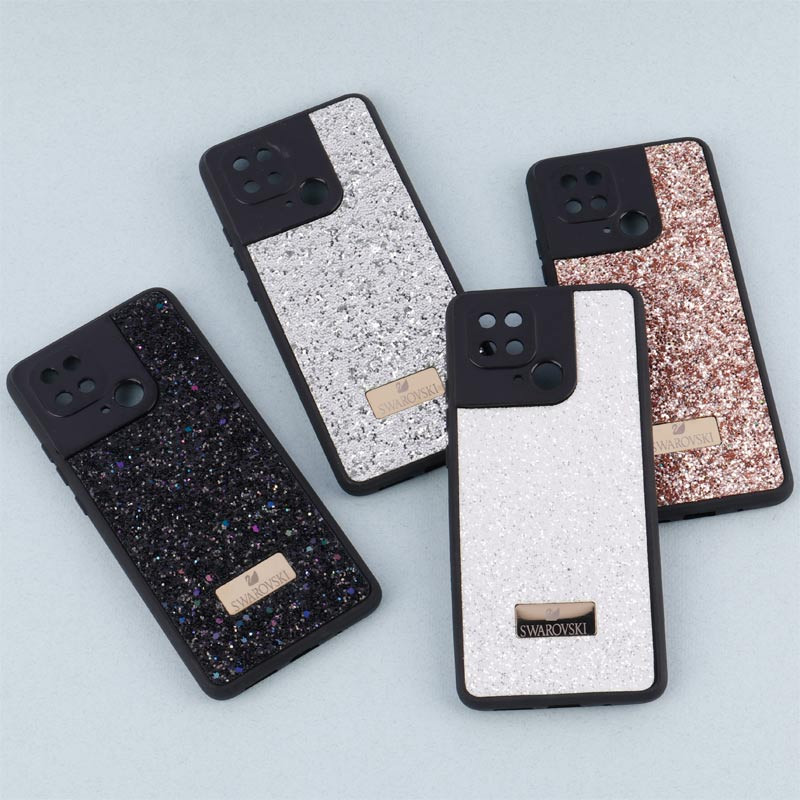 قاب شاینی Swarovski شیائومی Redmi 10C محافظ لنزدار - 2