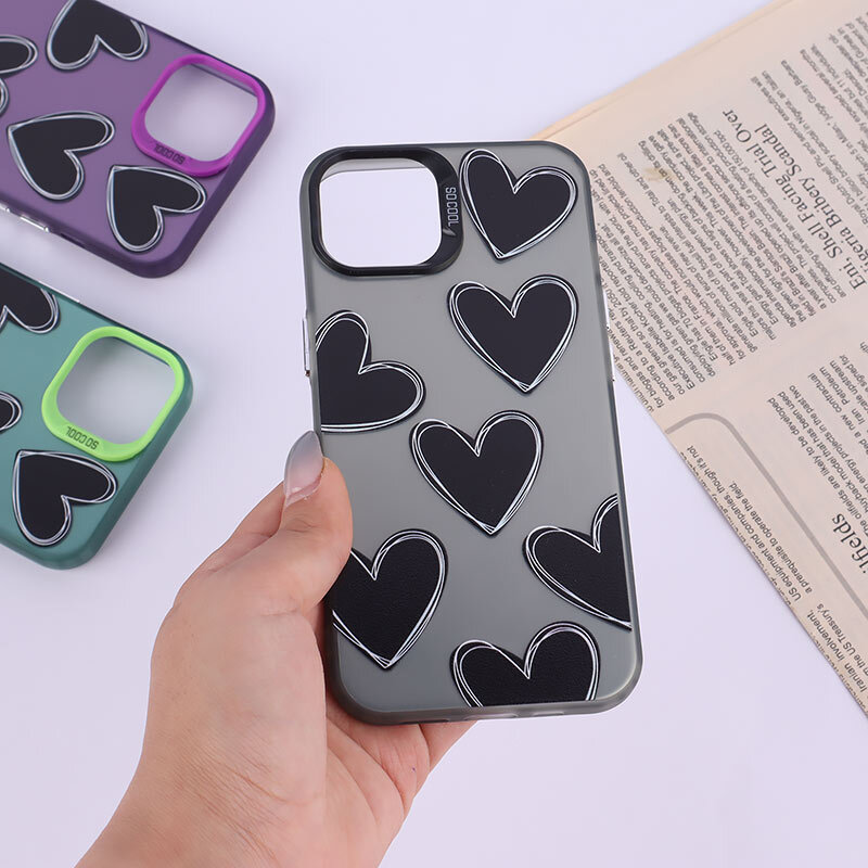 قاب So Cool آیفون iPhone 13 / 14 طرح قلب - 2