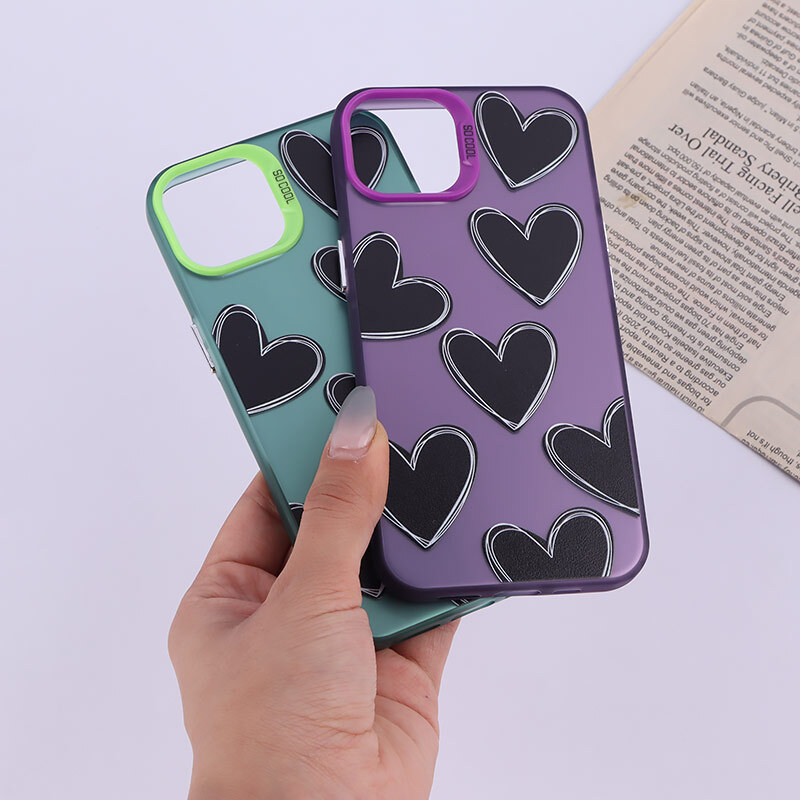قاب So Cool آیفون iPhone 13 / 14 طرح قلب - 4