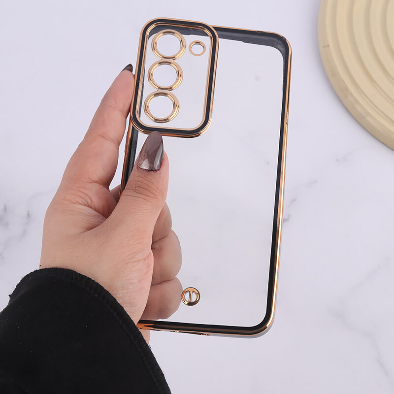 قاب Space سامسونگ Galaxy S23 دور رنگی محافظ لنزدار - 2