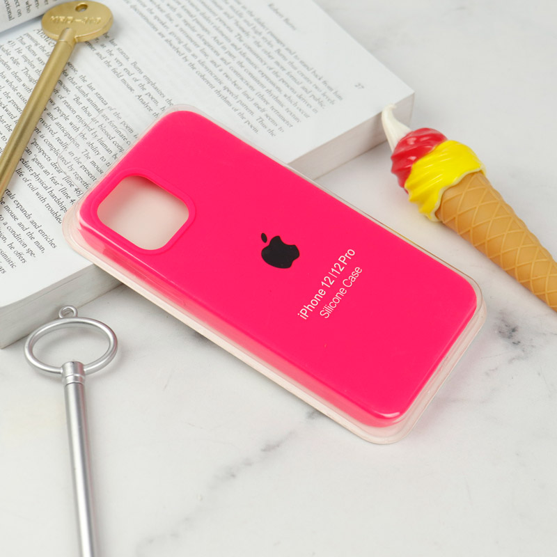 قاب سیلیکونی اصلی زیربسته آیفون iPhone 12 / 12 Pro - 2
