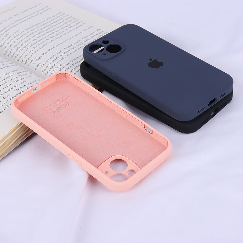 قاب سیلیکونی اصلی زیربسته آیفون iPhone 14 محافظ لنزدار - 3