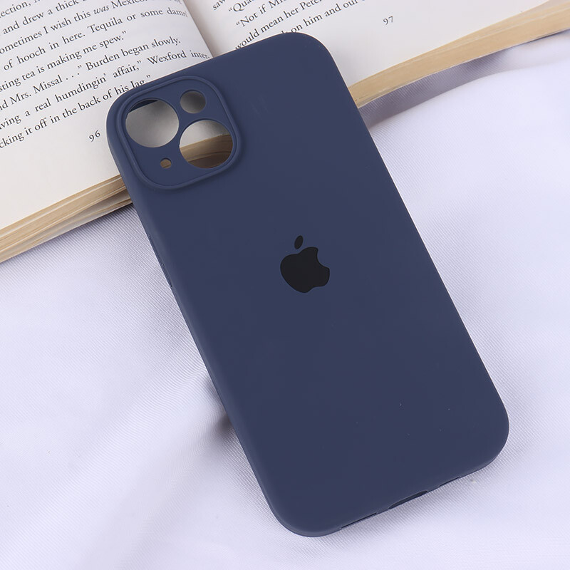 قاب سیلیکونی اصلی زیربسته آیفون iPhone 14 محافظ لنزدار - 5