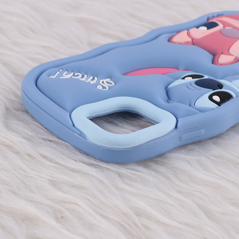 قاب سیلیکونی آیفون iPhone 11 عروسکی برجسته طرح Stitch - 4