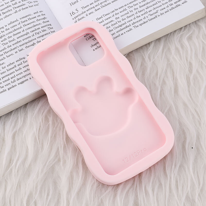 قاب سیلیکونی آیفون iPhone 12 / 12 Pro طرح پنجه Miao Miao - 3