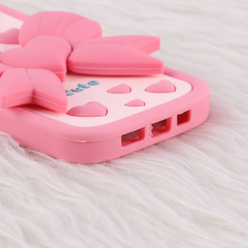 قاب سیلیکونی آیفون iPhone 13 / 14 پاپ سوکت دار طرح Cute - 6