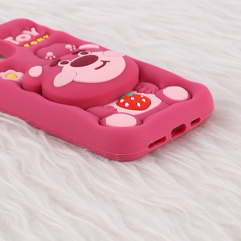 قاب سیلیکونی آیفون iPhone 13 / 14 پاپ سوکت دار طرح خرس Toy Story - 5