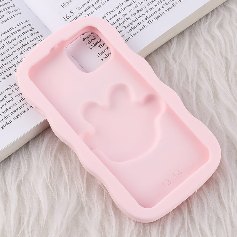 قاب سیلیکونی آیفون iPhone 13 / 14 طرح پنجه Miao Miao - 3