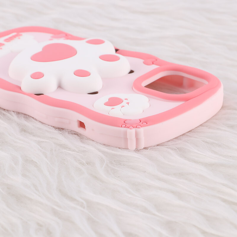 قاب سیلیکونی آیفون iPhone 13 / 14 طرح پنجه Miao Miao - 5