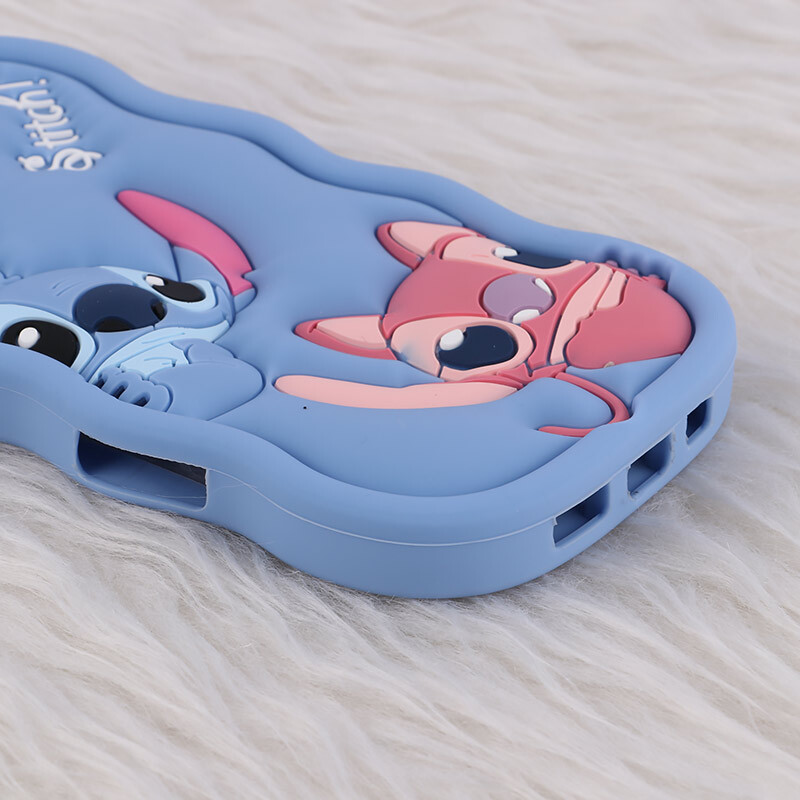 قاب سیلیکونی آیفون iPhone 16 عروسکی برجسته طرح Stitch - 6