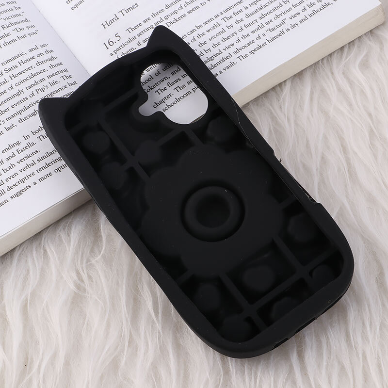قاب سیلیکونی آیفون iPhone 16 پاپ سوکت دار گوش دار طرح پنجه - 3