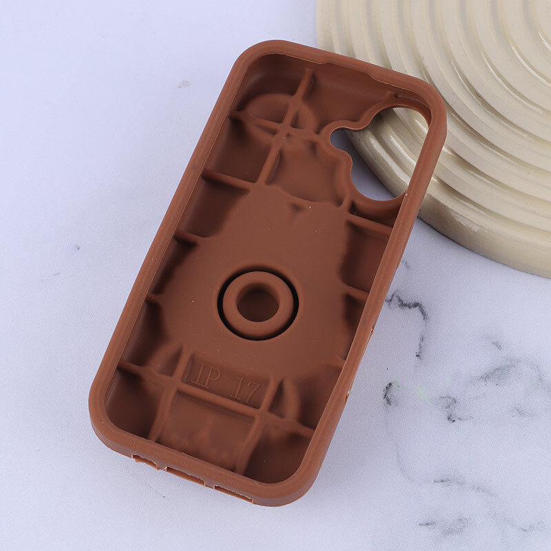 قاب سیلیکونی آیفون iPhone 17 پاپ سوکت دار طرح Labubu - 5
