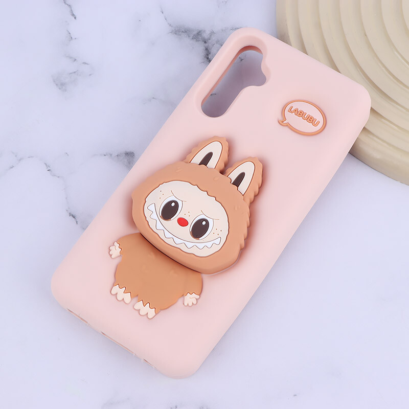 قاب سیلیکونی سامسونگ Galaxy A05s پاپ سوکت دار طرح Labubu - 5