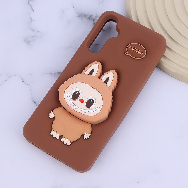 قاب سیلیکونی سامسونگ Galaxy A05s پاپ سوکت دار طرح Labubu - 6