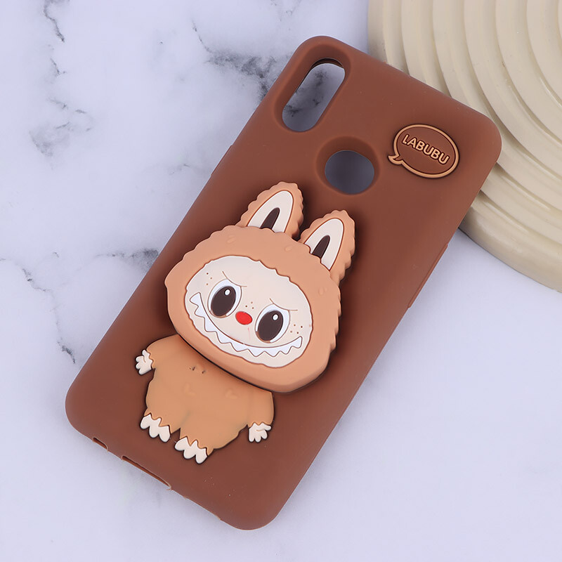 قاب سیلیکونی سامسونگ Galaxy A10s پاپ سوکت دار طرح Labubu - 5