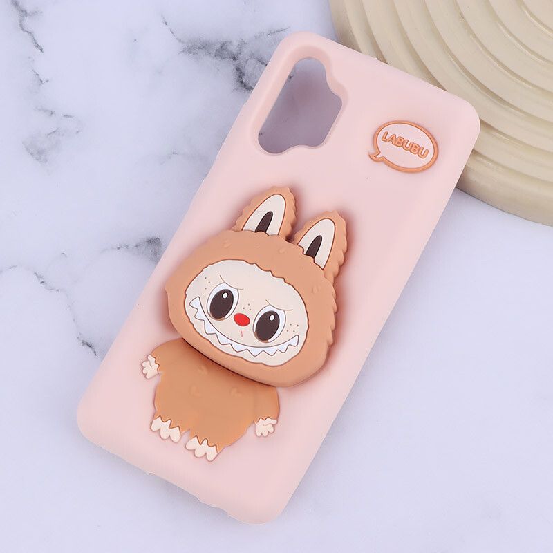 قاب سیلیکونی سامسونگ Galaxy A32 4G پاپ سوکت دار طرح Labubu - 6