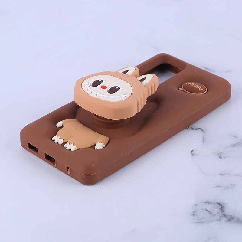 قاب سیلیکونی شیائومی Redmi Note 10 Pro 4G پاپ سوکت دار طرح Labubu - 2