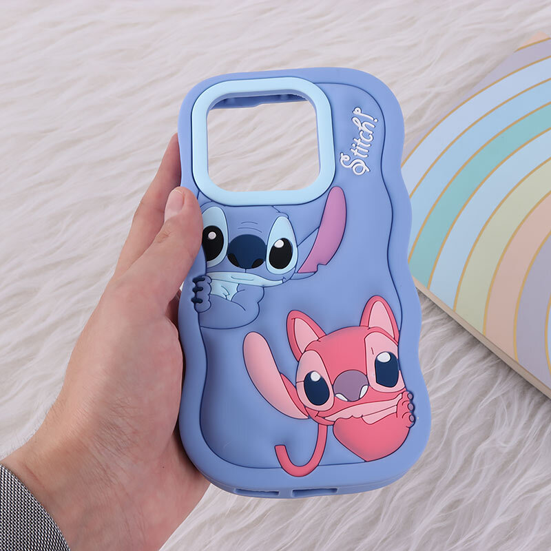 قاب سیلیکونی شیائومی Redmi Note 14 عروسکی برجسته طرح Stitch - 2