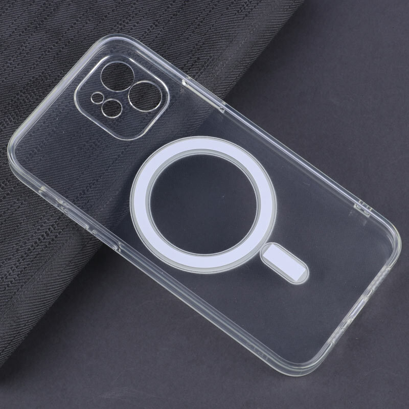 قاب ضد ضربه مگ سیف Clear Case Magnetic آیفون iPhone 12 محافظ لنزدار - 2