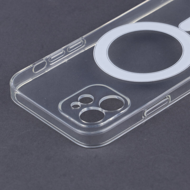 قاب ضد ضربه مگ سیف Clear Case Magnetic آیفون iPhone 12 محافظ لنزدار - 4