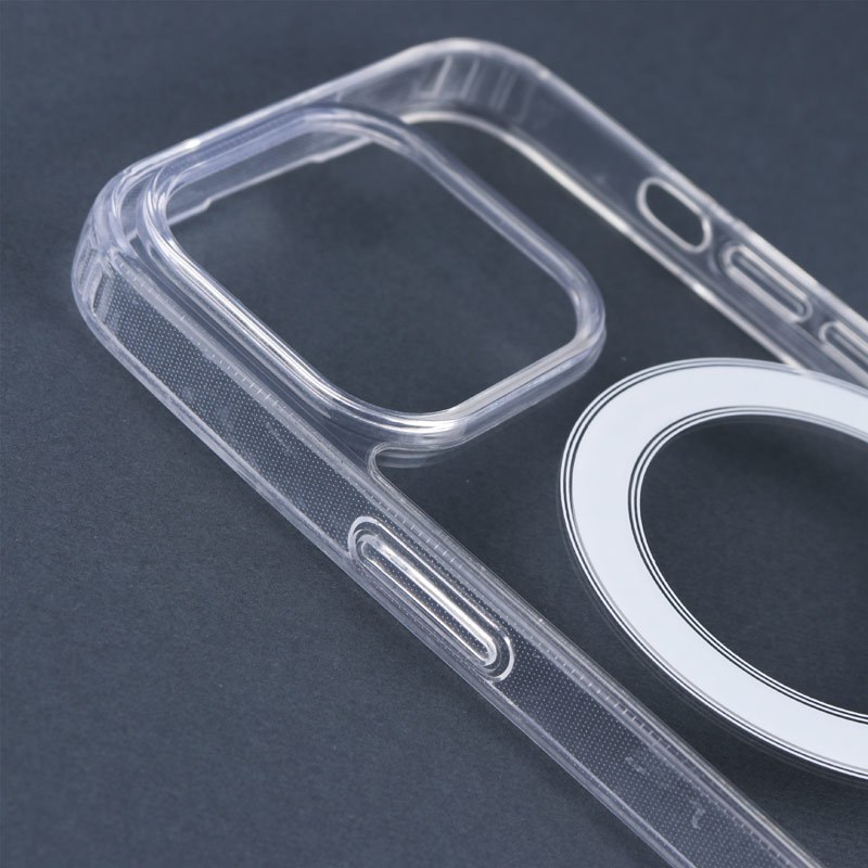 قاب ضد ضربه مگ سیف Clear Case Magnetic آیفون iPhone 15 Pro - 4