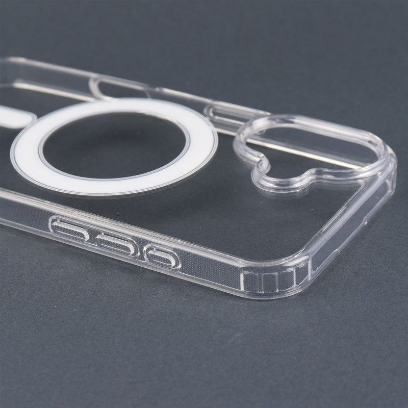 قاب ضد ضربه مگ سیف Clear Case Magnetic آیفون iPhone 16 - 6