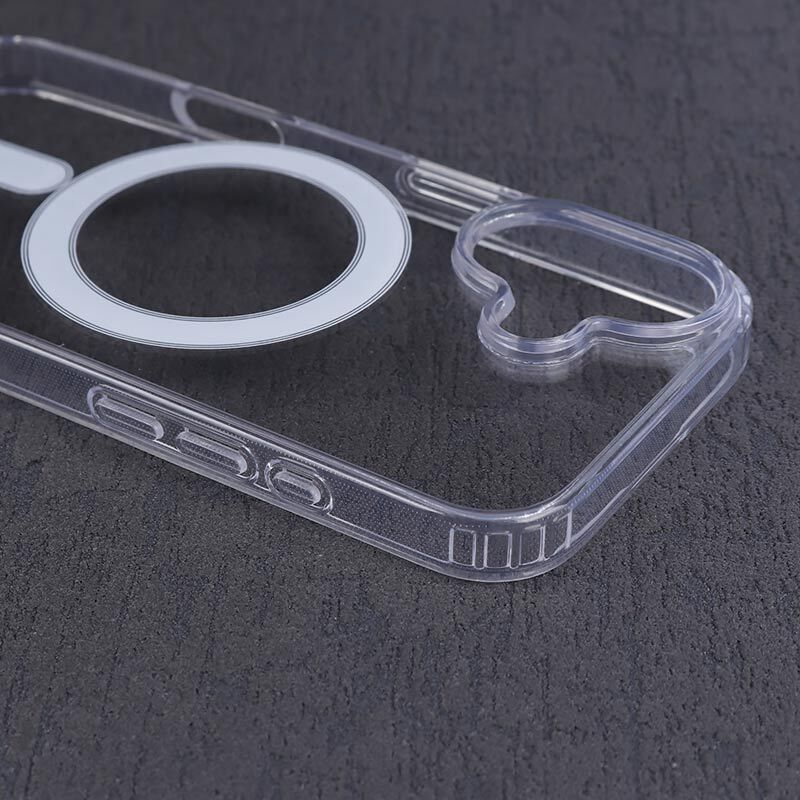 قاب ضد ضربه مگ سیف Clear Case Magnetic آیفون iPhone 17 - 5