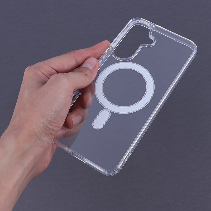 قاب ضد ضربه مگ سیف Clear Case Magnetic سامسونگ Galaxy A57 - 3