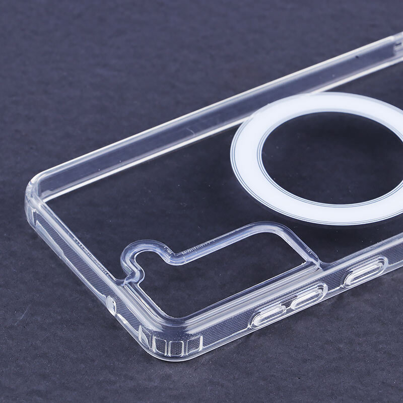 قاب ضد ضربه مگ سیف Clear Case Magnetic سامسونگ Galaxy S21 FE 5G - 5