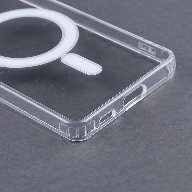 قاب ضد ضربه مگ سیف Clear Case Magnetic سامسونگ Galaxy S21 Ultra - 3